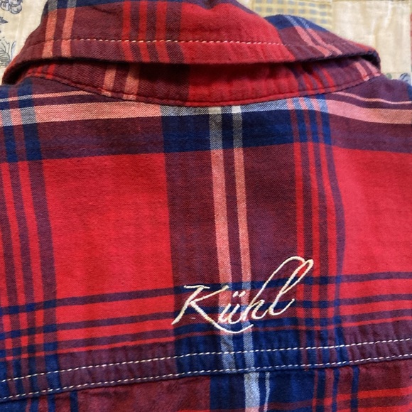 KUHL Women's Plaid Button-Up shirt - Picture 2 of 11